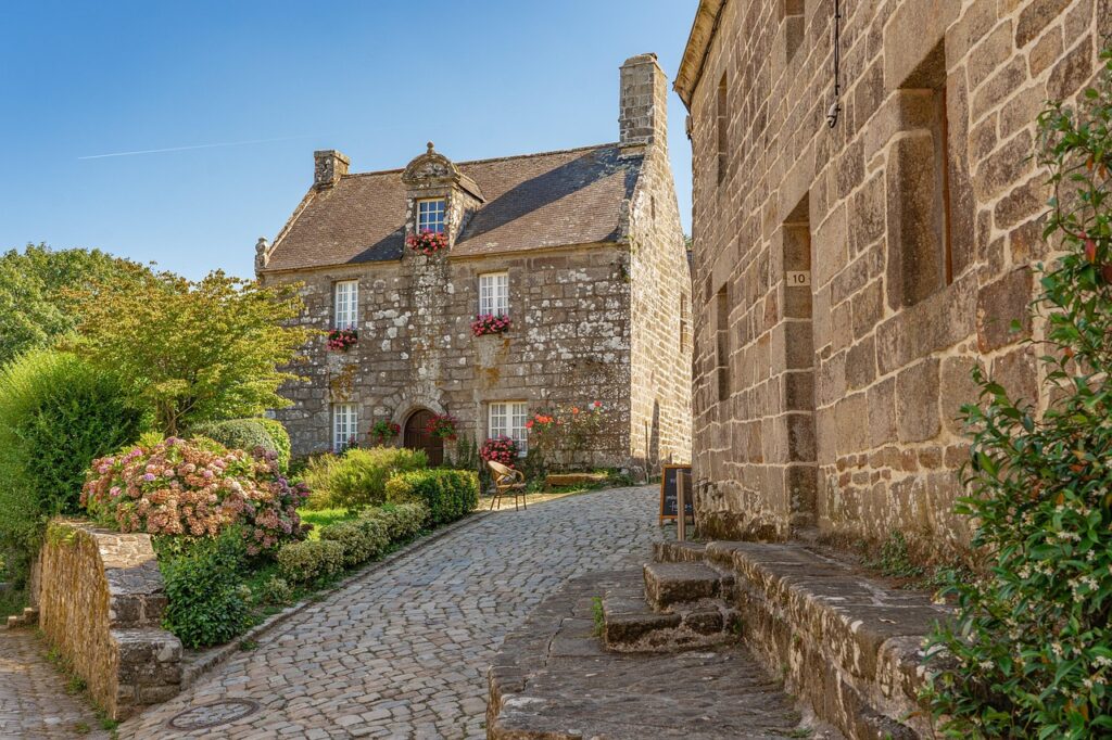 village, old village, old houses, medieval, french village, architecture, building, locronan, finistère, brittany, france, village, village, village, france, france, france, france, france